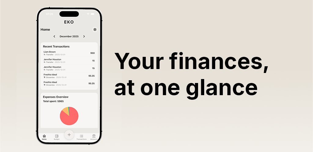 EKO App - Your finances at one glance